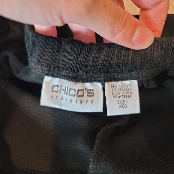 Chico's Travelers Pants Womens 1 (Medium) - Picture 4 of 7